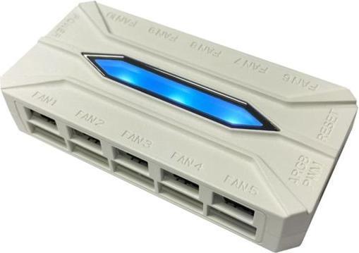 Produktbild LC-Power Geh?usel?fter 3x120mm weiss,ARGB,4Pin PWM (120 mm, 3 x)