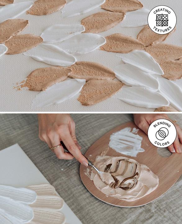 Immagine prodotto I Am Creative Set di coltelli da pittura, set di coltelli da tavolo da 5 pezzi