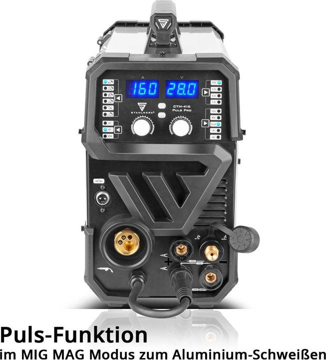 Actual product image Stahlwerk Combination welding machine CTM-416 PULS 6-in-1 160 A