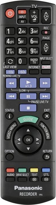 Image du produit Panasonic Dmr-Ubc90egk (2000 Go, Lecteur Blu-ray, Enregistreur Blu-ray)
