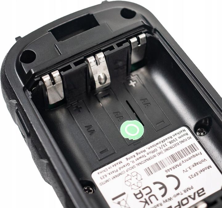 Actual product image Baofeng Walkie-Talkie BF-T25E Black (10 km)