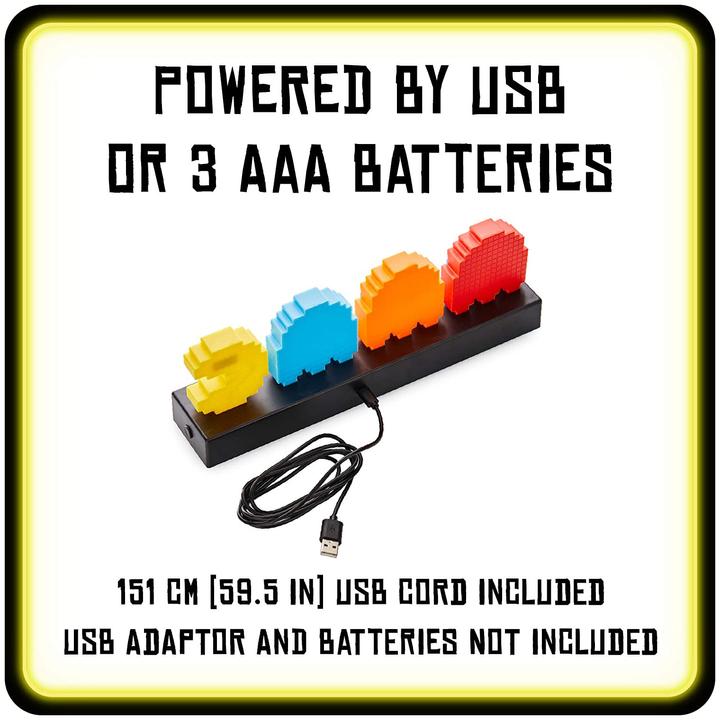 Actual product image Paladone Products Pac Man and Ghosts Icons Lights