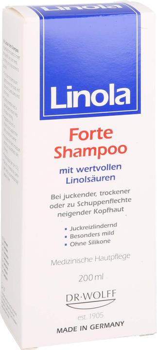 Produktbild Dr. Wolff Linola Shampoo forte, 200 ml Shampoo (200 ml, Flüssiges Shampoo)