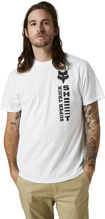 Fox Tee 22 Supr Trik Ss Premium Wht M (M)