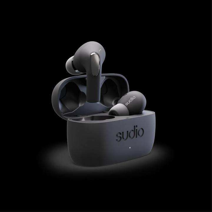 Image du produit Sudio Studio E2 Ecouteurs sans fil Bluetooth Noir (ANC, 6.50 h, Filaire)