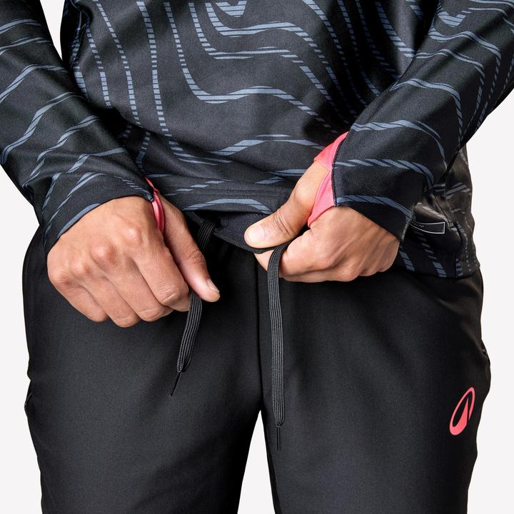 Immagine prodotto Kipsta Pantaloni da allenamento da calcio da donna/uomo - VIRALTO Topo nero/grigio (W34/L34)