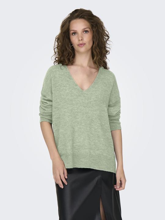 Actual product image JdY V-neck knitted jumper Knitted jumper (XXL)