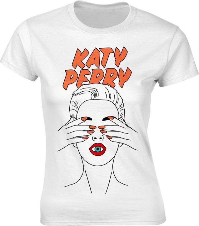 Immagine prodotto Katy Perry Illustrated Maglietta Occhio Donna (L)
