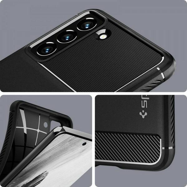 Actual product image Spigen Rugged Armor (Samsung Galaxy S21 FE)