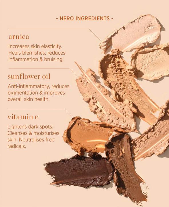 Immagine prodotto Ere Perez Vasetto di arnica tutto coperto (Dolce: tonalità profonda con sottotono neutro)