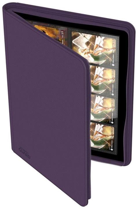 Actual product image Ultimate Guard UGD010438 - Zipfolio 320 – 16-Pocket Xenoskin Portfolio, violet