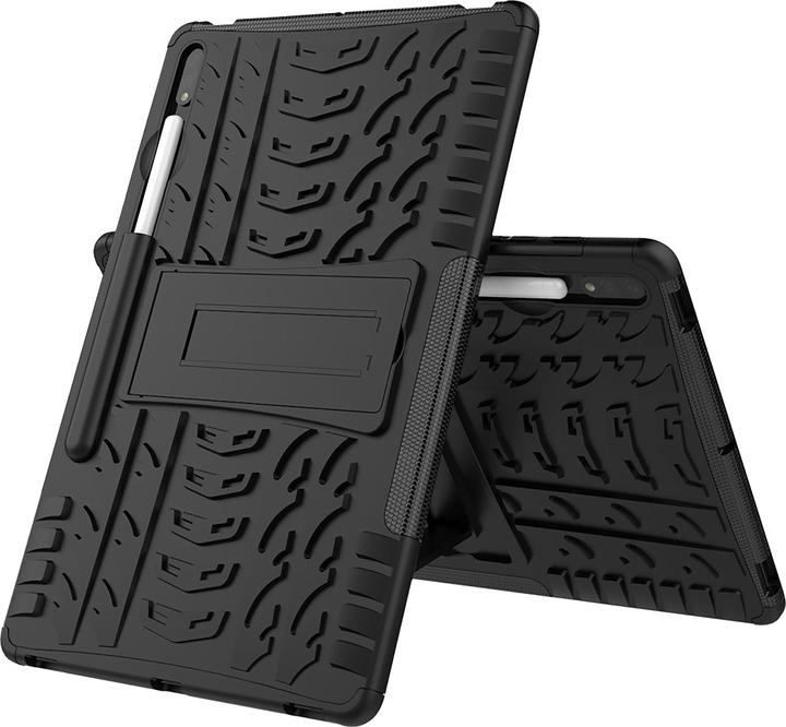 Produktbild Cazy Extreme Case Kompatibel mit Samsung Galaxy Tab S7 FE/Tab S7 Plus - Hülle Hybrid Kunststoff - (Galaxy Tab S7 FE)