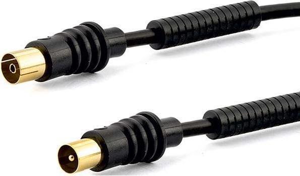 Produktbild E+P AB 302 G. Anschluss 1: coax, Anschluss 2: Koaxial, Beschichtung Verbindungsanschlüsse: Gold. Kab (95 dB, Antennenkabel)