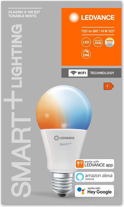 Immagine prodotto Ledvance Classic A (E27, 14 W, 1521 lm, 1 x, F)