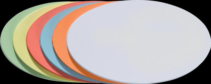 Franken Moderationskarte Oval
