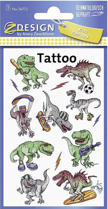 Actual product image Avery Kids Tattoos