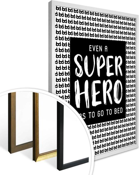 Image du produit Trenddeko Even a super hero - Échantillon (80 x 100 cm)