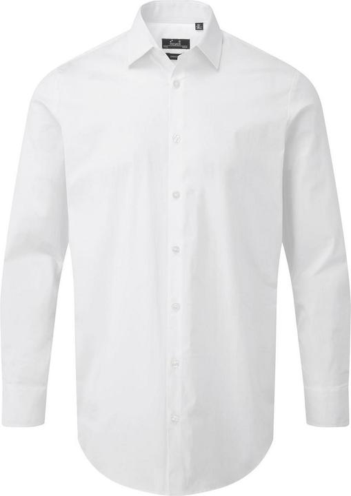 Actual product image Premier Unisex Adult Poplin Stretch Long-Sleeved Shirt (3XL)