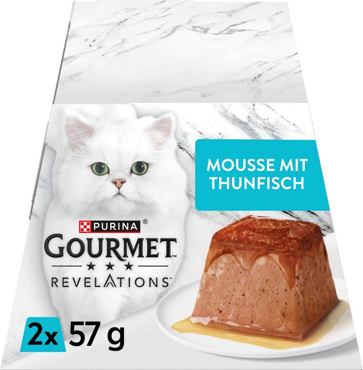 Immagine prodotto Gourmet Cibo umido Revelations Mousse con Tonno, 2 x 57 g (Adulto, 1 pz., 114 g)