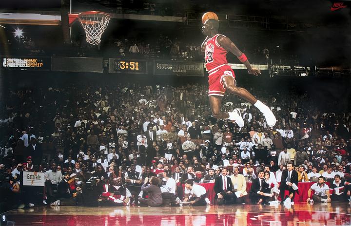 Produktbild CU Michael Jordan Poster Slam Dunk Contest 89,6 x 59,5 cm