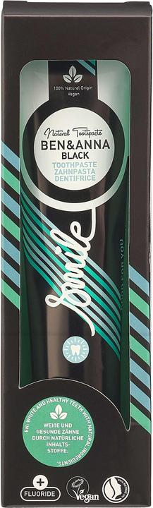 Produktbild Ben & Anna BEN&ANNA Natural Black Toothpaste naturalna pasta do zębów z aktywnym węglem 75ml (75 ml)