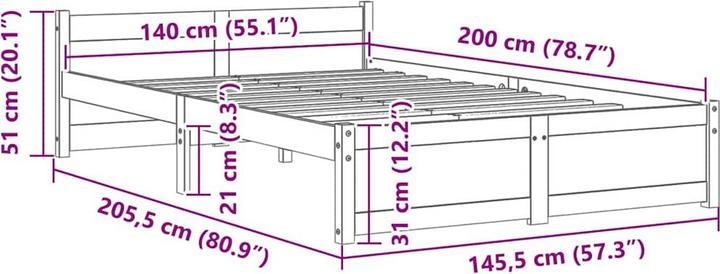 Immagine prodotto VidaXL Camala (140 x 200 cm)