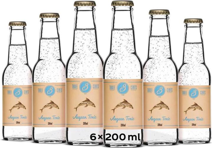 Immagine prodotto Three Cents Tonico Egeo (6 x 20 cl)