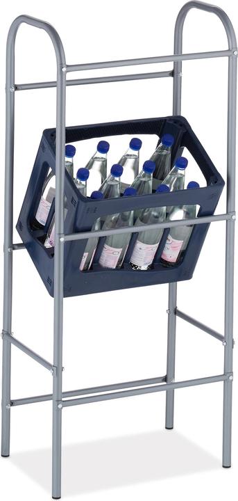 Productafbeelding Relaxdays Rek voor drankkratten (50 x 32 x 116 cm)