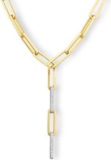 Actual product image Breuning COLLIER - BRILL. 0,135 Ct. H/si (585, - Gold)