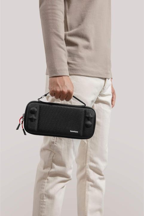Produktbild tomtoc Cienkie etui NS FancyCase-G05 (czarny) (Switch OLED)