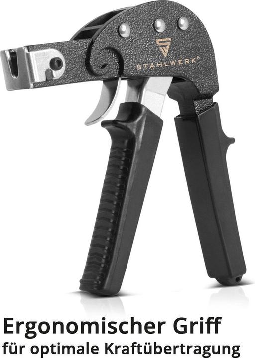 Produktbild Stahlwerk Hohlraumdübel-Zange im Set mit Metall-Hohlraumdübeln 72-teilig (72 Stk.)
