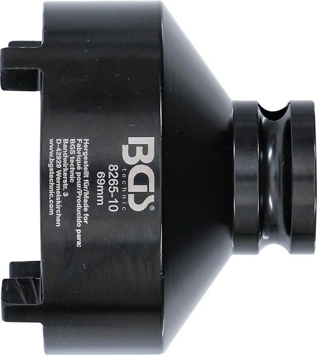 Image du produit BGS Douilles à ergots avec dent extérieure 69 mm KM8 (1/2")