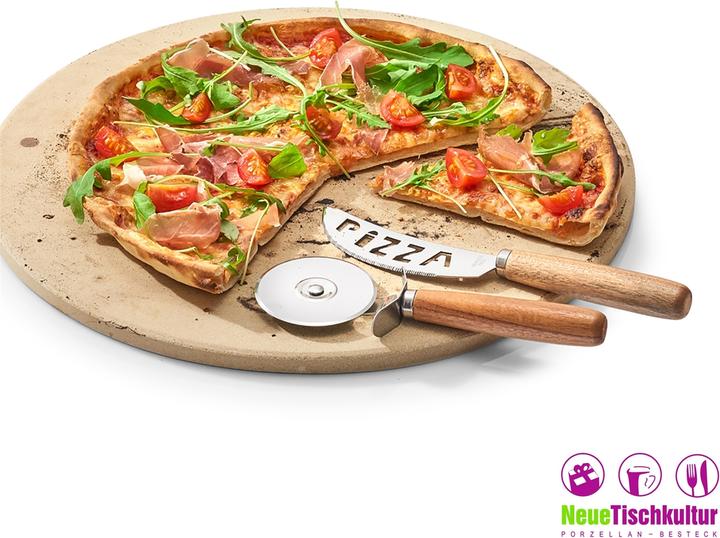 Produktbild neuetischkultur Pizza-Schneide-Set, 2-teilig