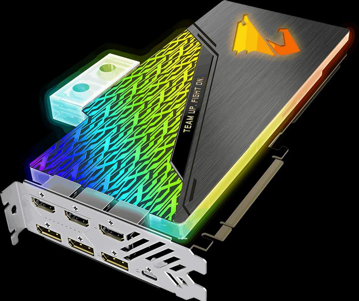 Image du produit Gigabyte Aorus GeForce RTX 2080 Ti Xtreme Waterforce WB (11 Go)