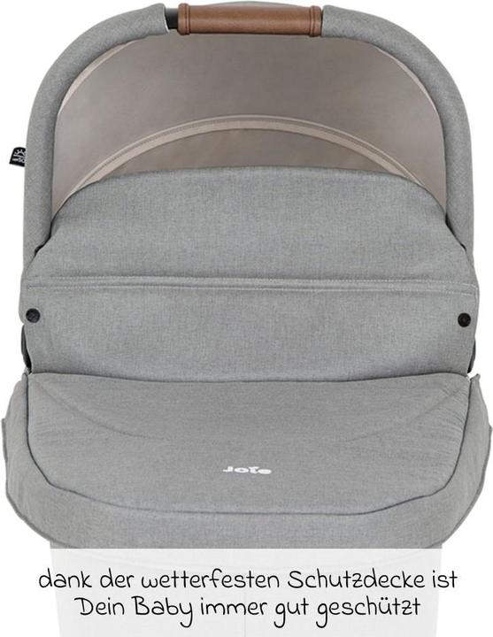 Image du produit Joie Nacelle Ramble XL de la naissance à 9 mois pour Versatrax, Rehausseurs de poussette