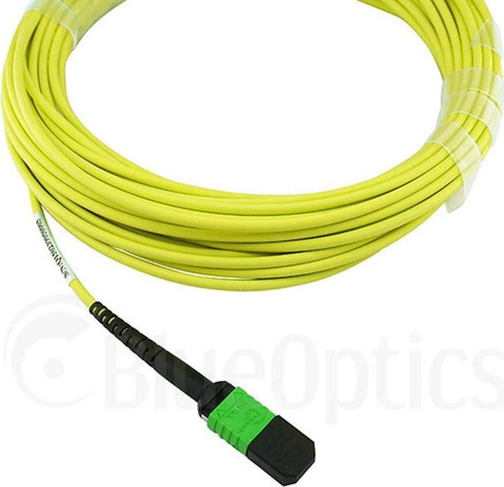Actual product image CBO Fibre optic MTP/4xLC breakout cable G.657.A1 singlemode 7.5 metres