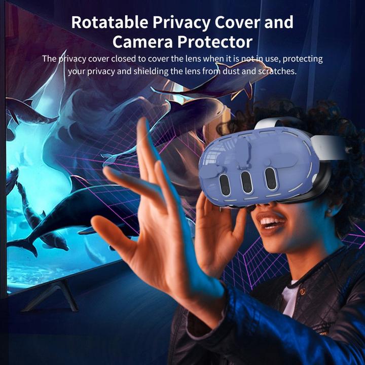 Actual product image Ueli Express Meta Quest 3 cover with camera protection
