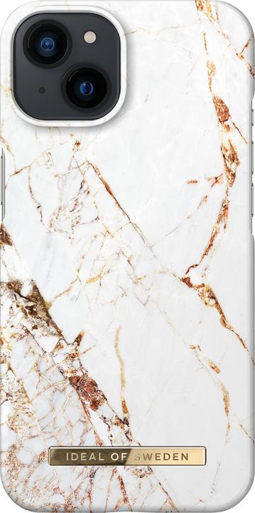 Actual product image iDeal Of Sweden Designer Hard Cover Carrara Gold (Apple iPhone 13)