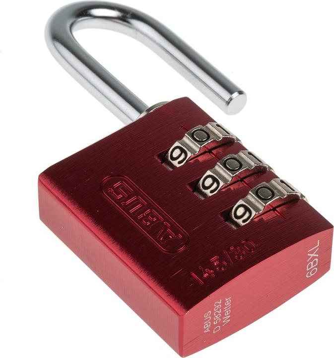 Actual product image Abus combination lock