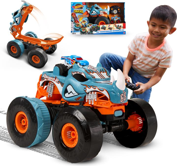 Hot Wheels R/C MT Transforming Rhinomite