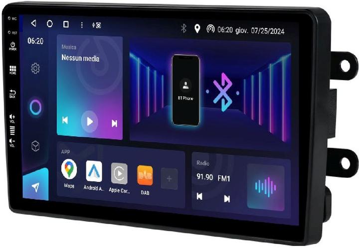 Actual product image Phonocar MediaStation 9.0" DAB+ for Dacia (Apple Carplay, Android car)