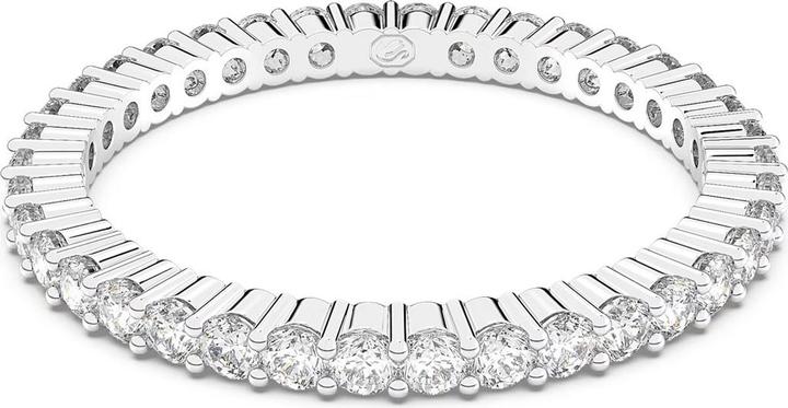 Produktbild Swarovski Vittore Ring Rundschliff Weiss (55)
