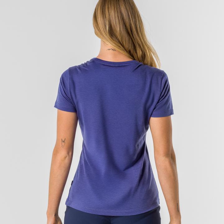 Produktbild Löffler Women's Printshirt Country Merino-Tencel (40)