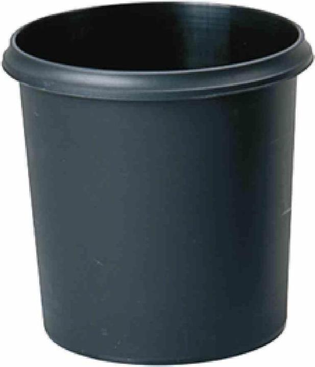 Alpfa Wastepaper bin, 18 l capacity, made of plastic in assorted colours, Ø 31x31 cm (18 l)
