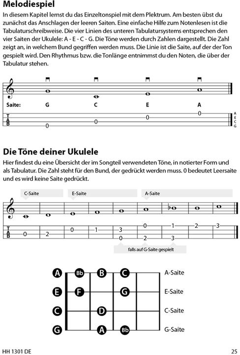Actual product image Ukulele - Learn quickly and easily (German, Cascha, 2018)