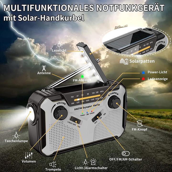 Actual product image Paidashu Crank radio (AM, FM)