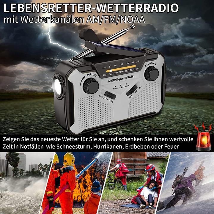 Actual product image Paidashu Crank radio (AM, FM)