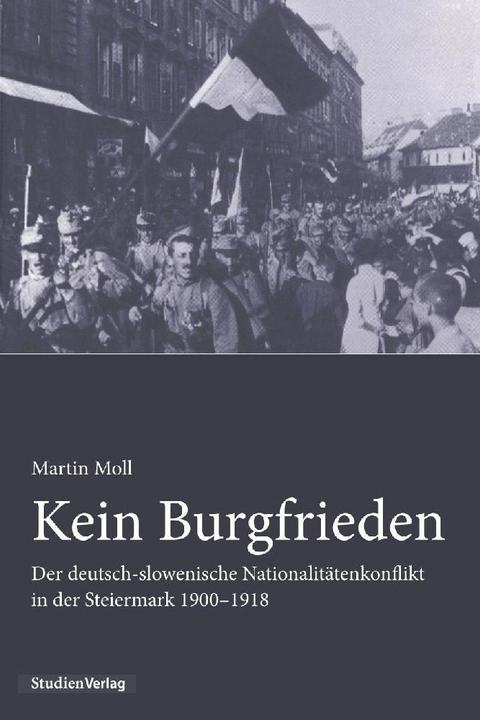 Produktbild Kein Burgfrieden (Martin Moll, 2024)