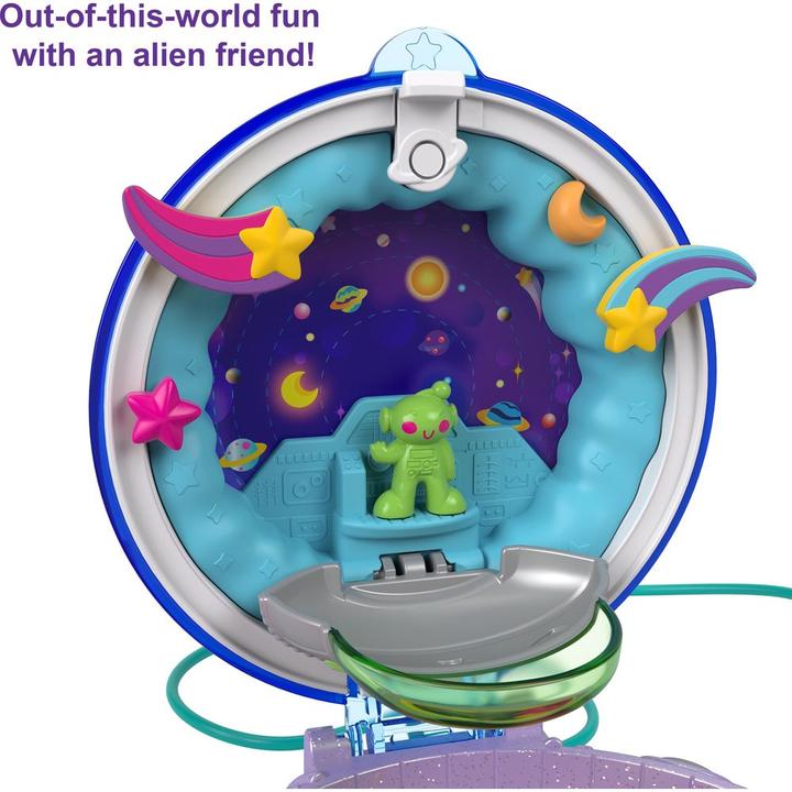 Immagine prodotto Polly Pocket BORSETTA DOPPIA SFERA UFO Spaziale Cofanetto