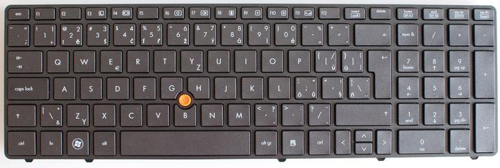 Actual product image HP Keyboard for EliteBook 8560w